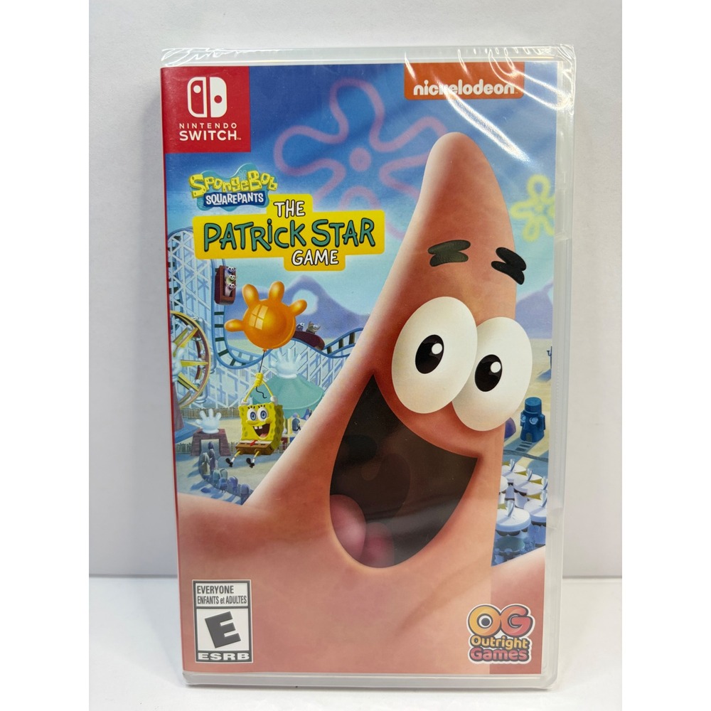 SpongeBob SquarePants The Patrick Star Game Nintendo Switch New Sealed Physical
